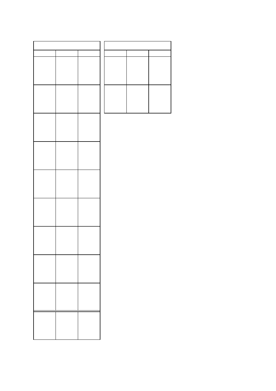 18/19 mhz band itu nbdp (telex) frequency table, A-14 | Furuno FS-1503 User Manual | Page 52 / 55