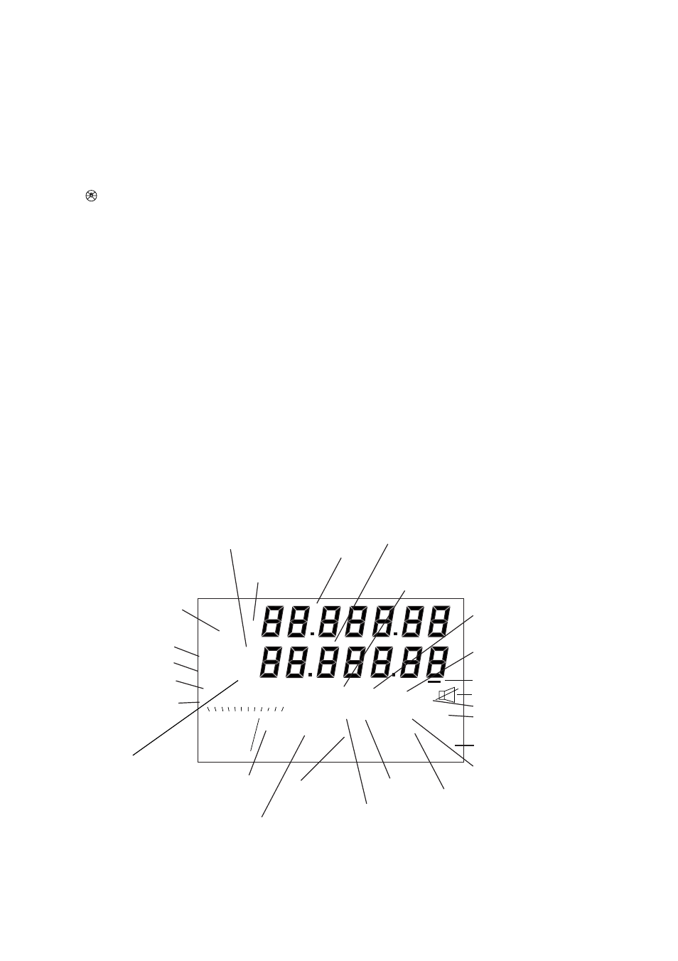 Indications, Low tune sq, Figure 1-3 indications | Furuno FS-1503 User Manual | Page 8 / 55