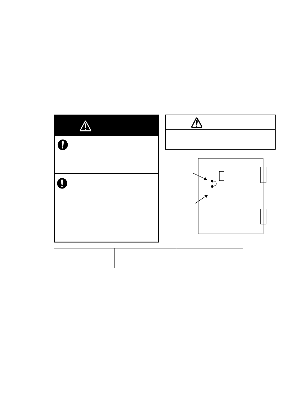 2 replacement of battery on rp board, Danger, Caution | Furuno RP-25 User Manual | Page 44 / 48