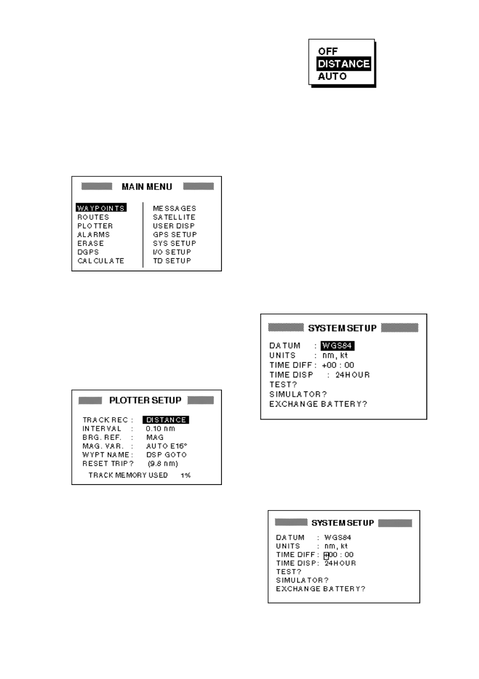 5 basic menu operation | Furuno GP-36 User Manual | Page 15 / 81