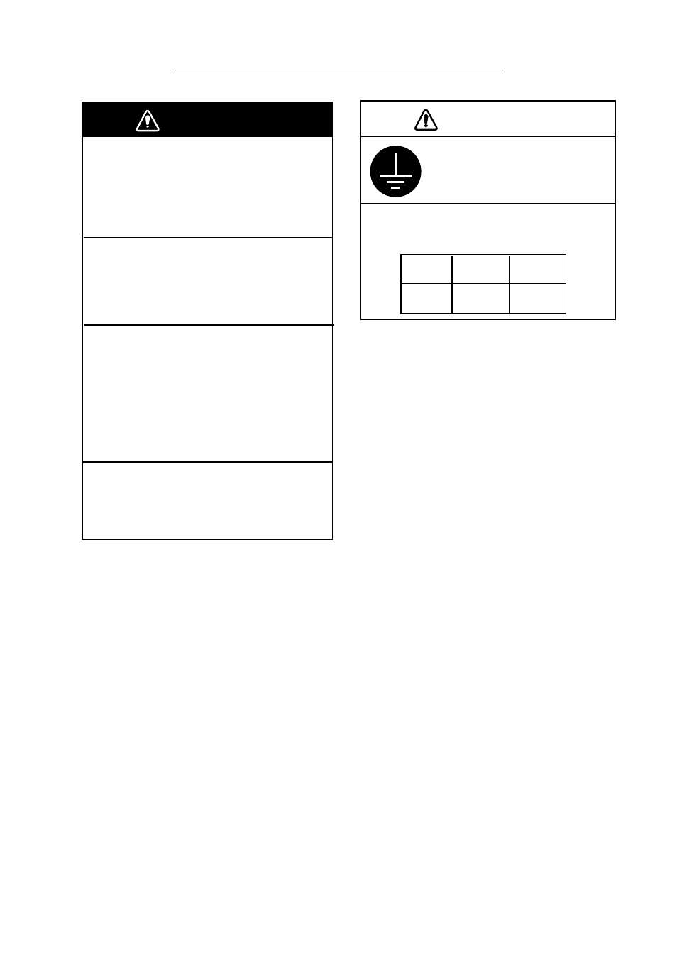 Warning, Caution, Safety instructions for the installer | Furuno GP-36 User Manual | Page 4 / 81