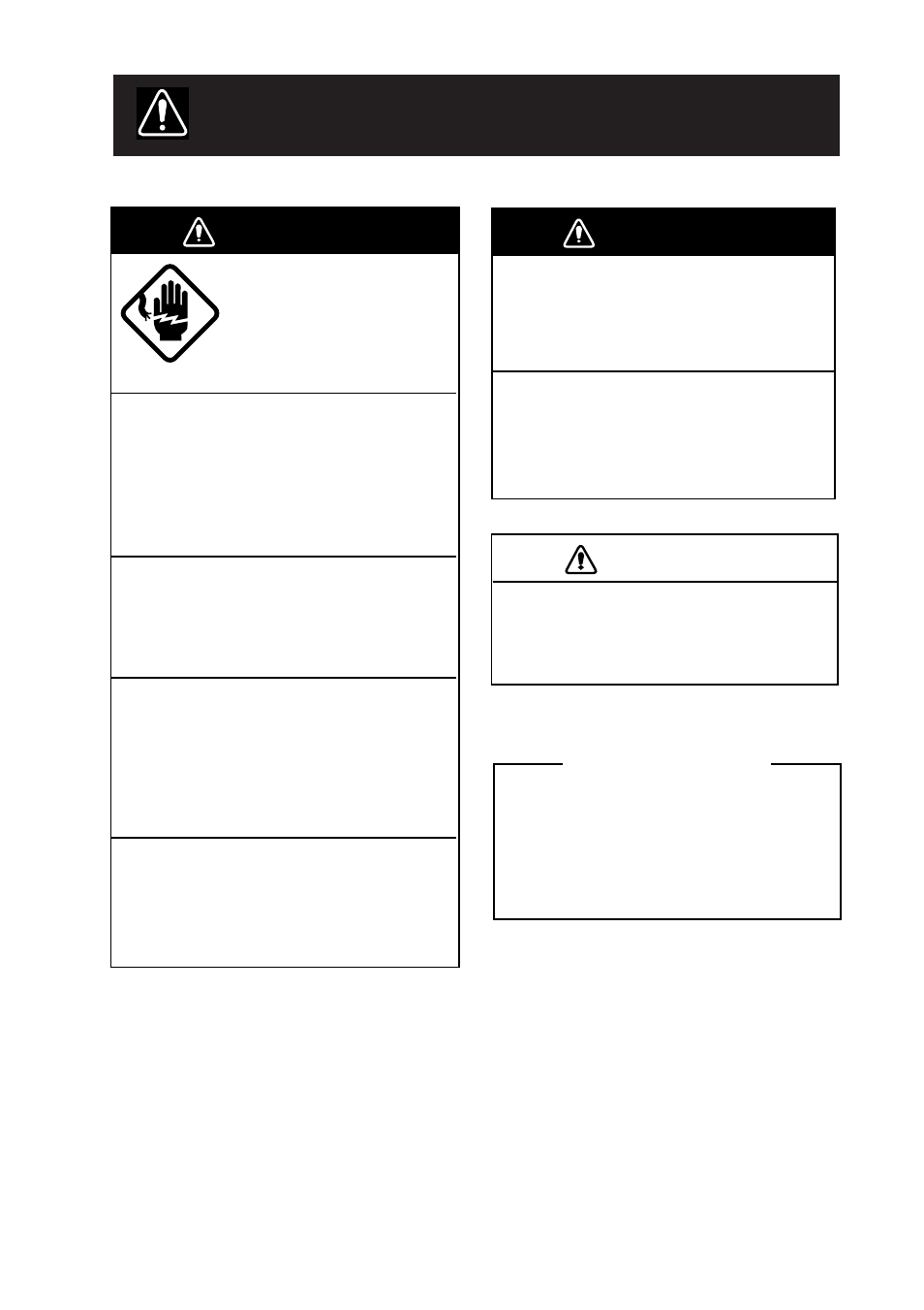 Safety instructions, Warning, Caution | Furuno FCV-582L User Manual | Page 3 / 35