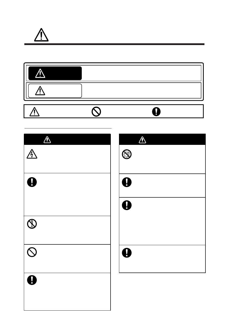 Safety instructions, Warning, Caution | Furuno FAX-408 User Manual | Page 4 / 53