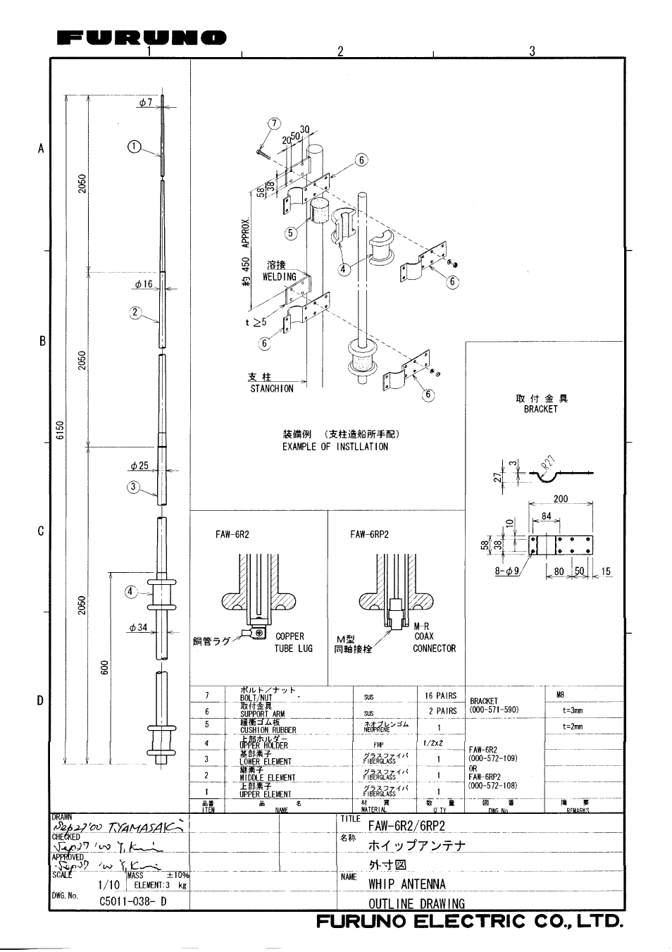 Furuno FAX-408 User Manual | Page 50 / 53
