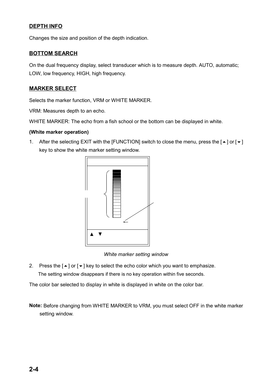 Furuno FCV-1200LM User Manual | Page 38 / 94