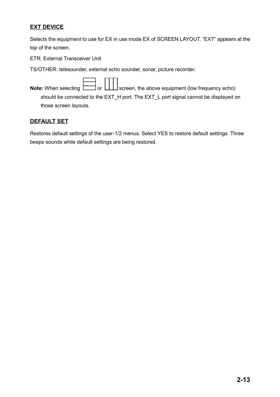 Furuno FCV-1200LM User Manual | Page 47 / 94