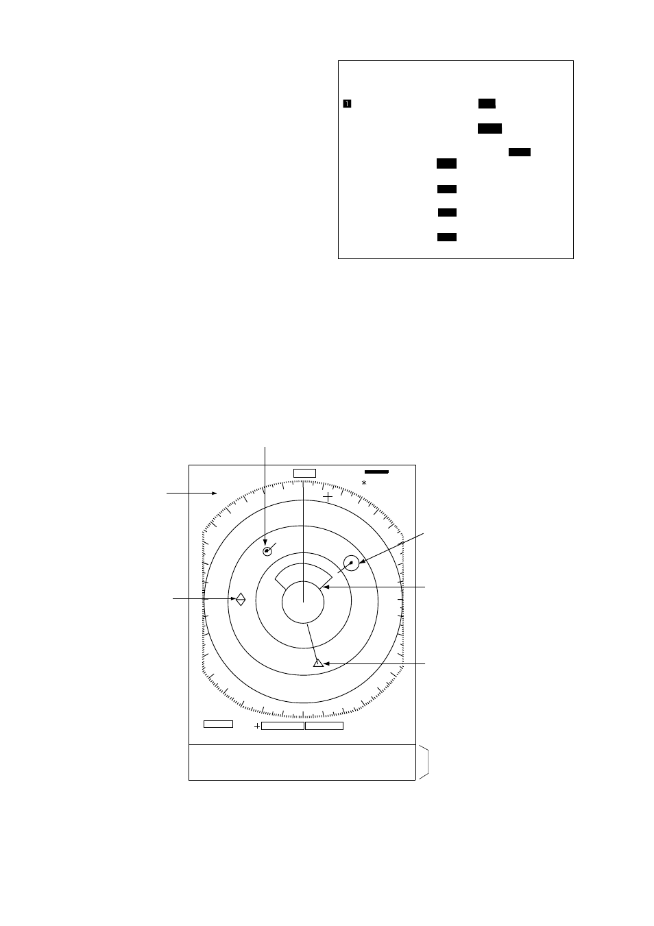 Ap-4, Figure ap-2 arp display, Activating the auto plotter | Furuno 1832 User Manual | Page 52 / 62