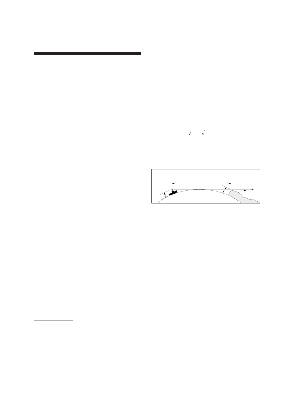 Interpreting the display, 1 the radar wave and radar horizon, 2 target properties and radar wave reflection | Furuno 841 User Manual | Page 32 / 64