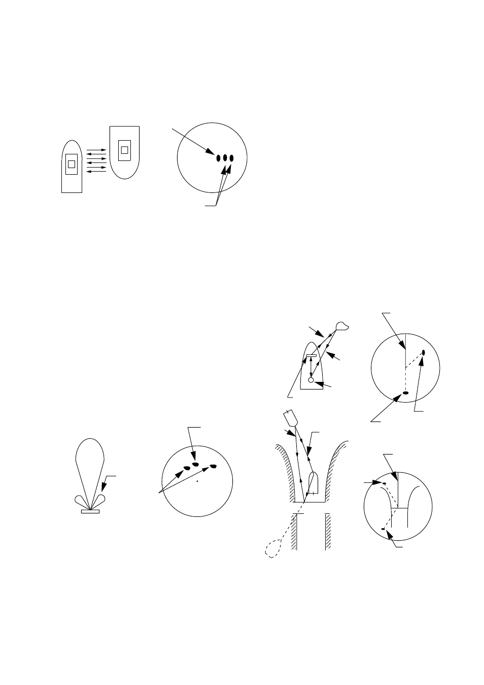Indirect echoes, Side-lobe echoes | Furuno 841 User Manual | Page 34 / 64