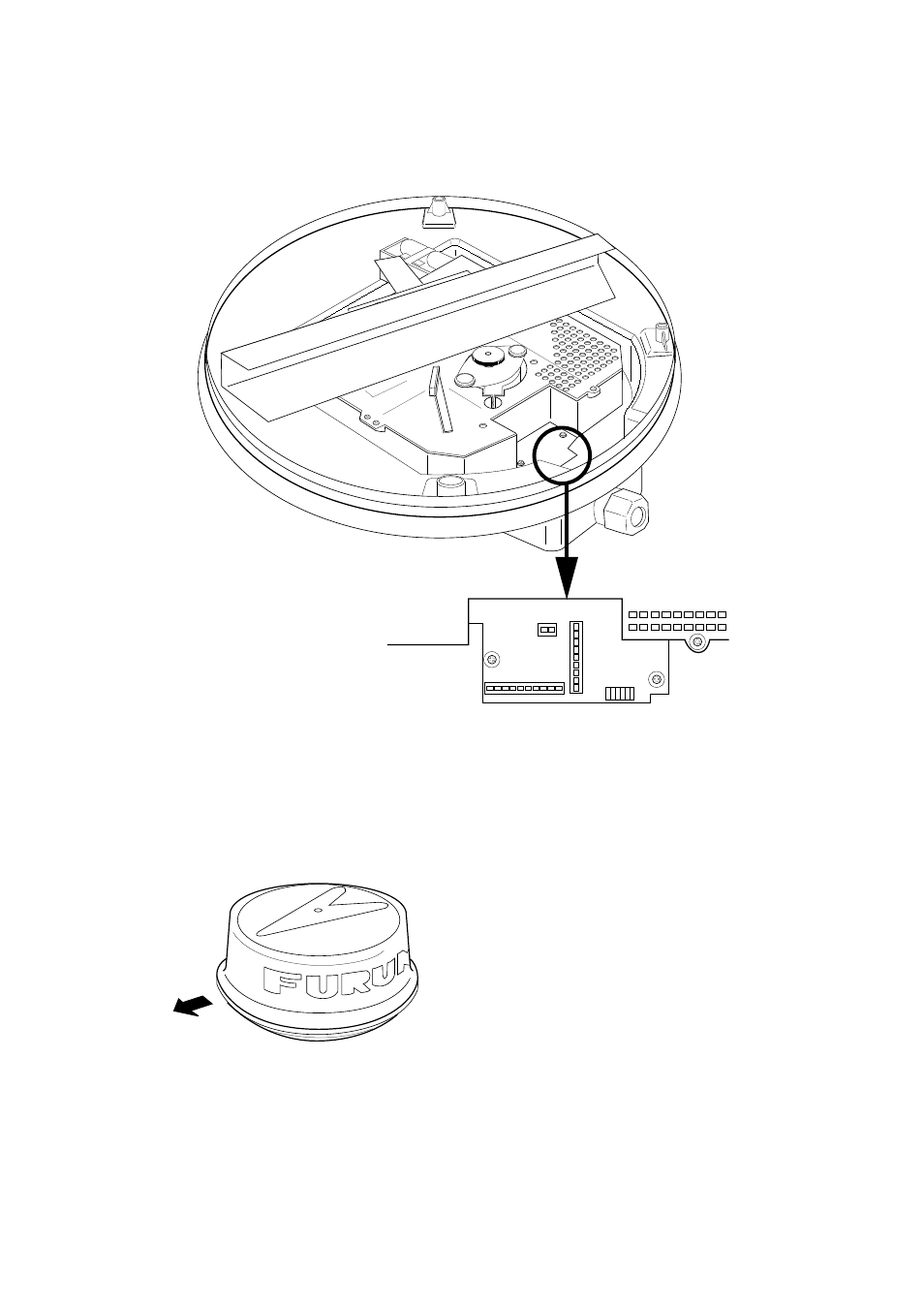 Ship's bow | Furuno 841 User Manual | Page 43 / 64