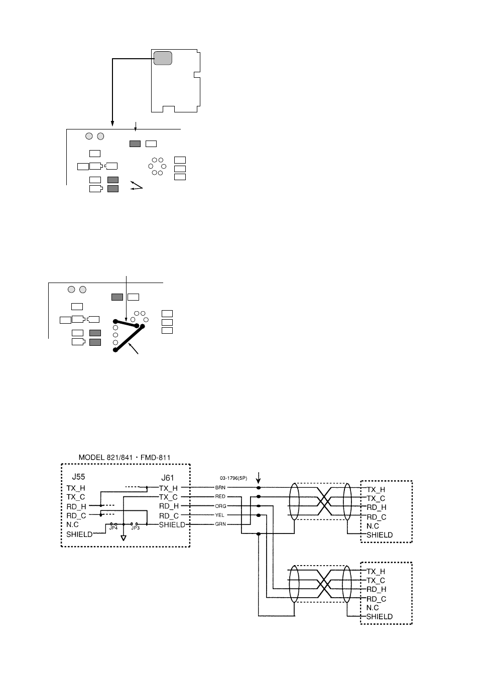 3 installation check list | Furuno 841 User Manual | Page 51 / 64