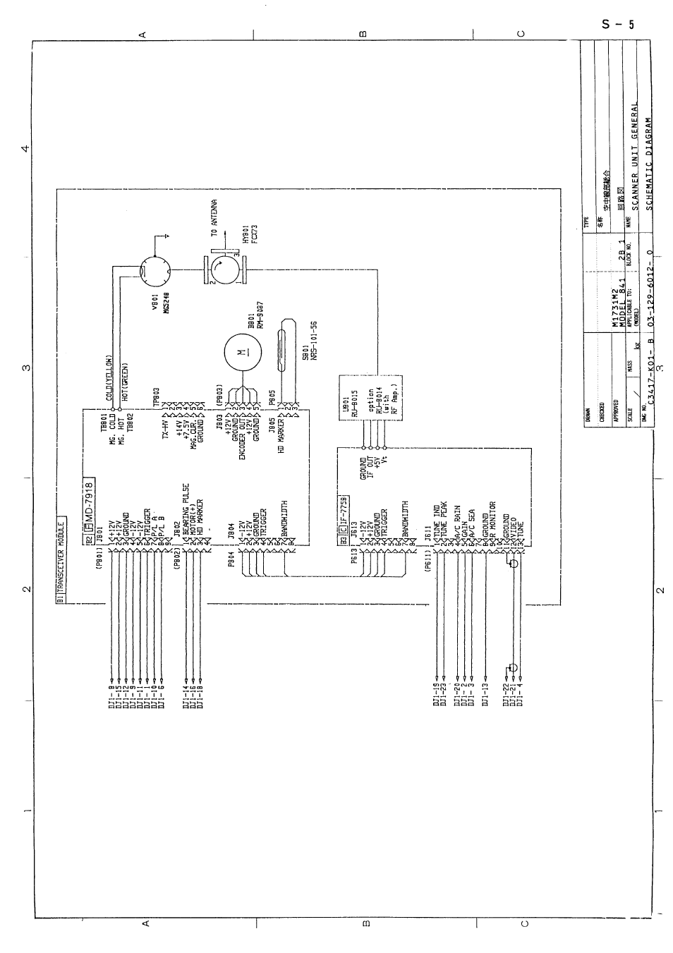 Furuno 841 User Manual | Page 63 / 64