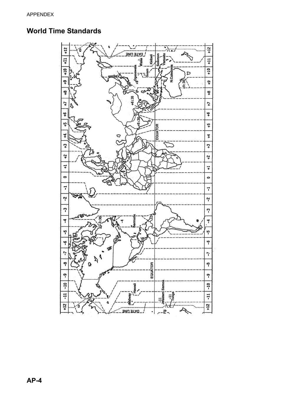 World time standards | Furuno GP-150-DUAL User Manual | Page 94 / 123