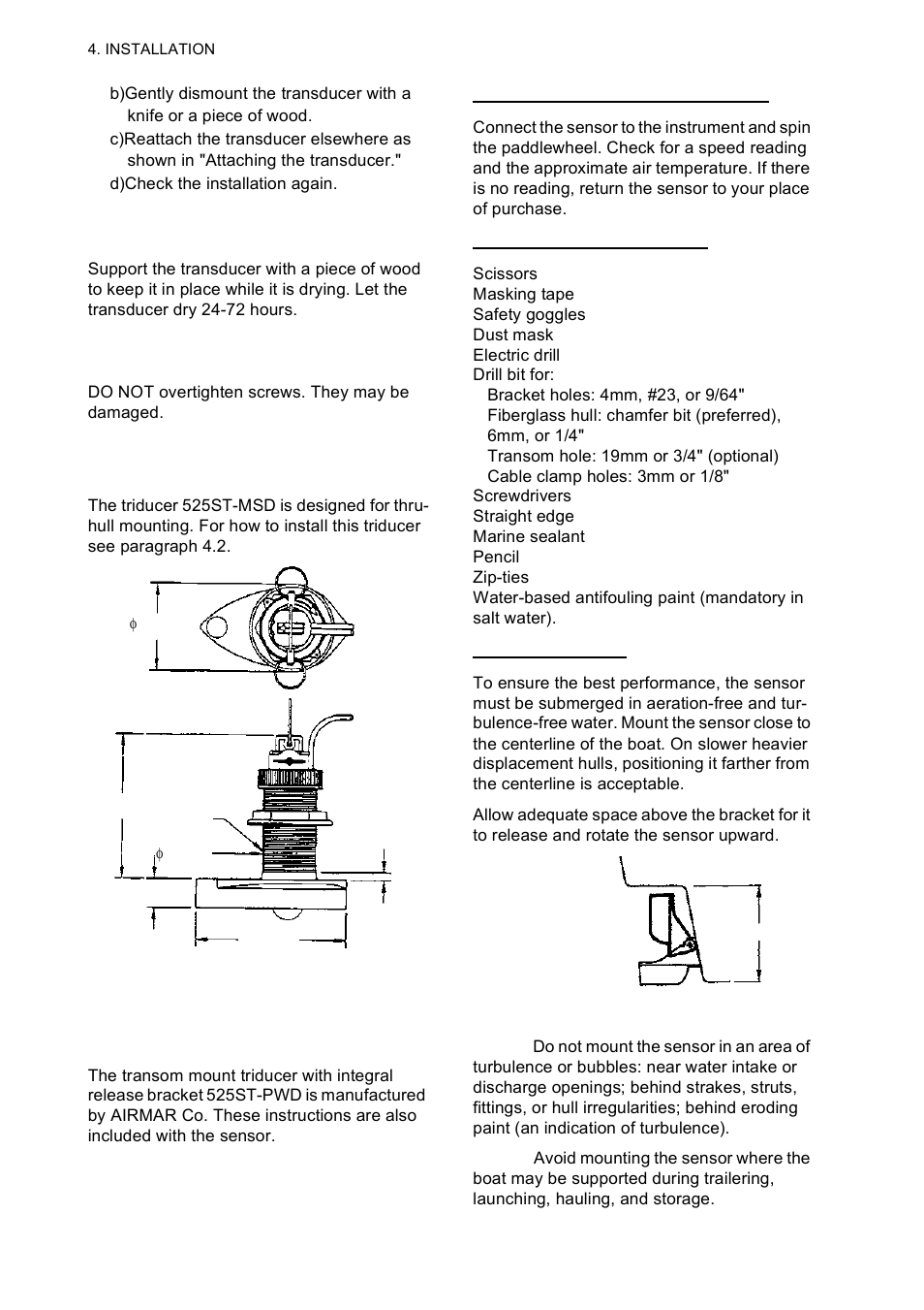5 triducer | Furuno 585 User Manual | Page 39 / 56