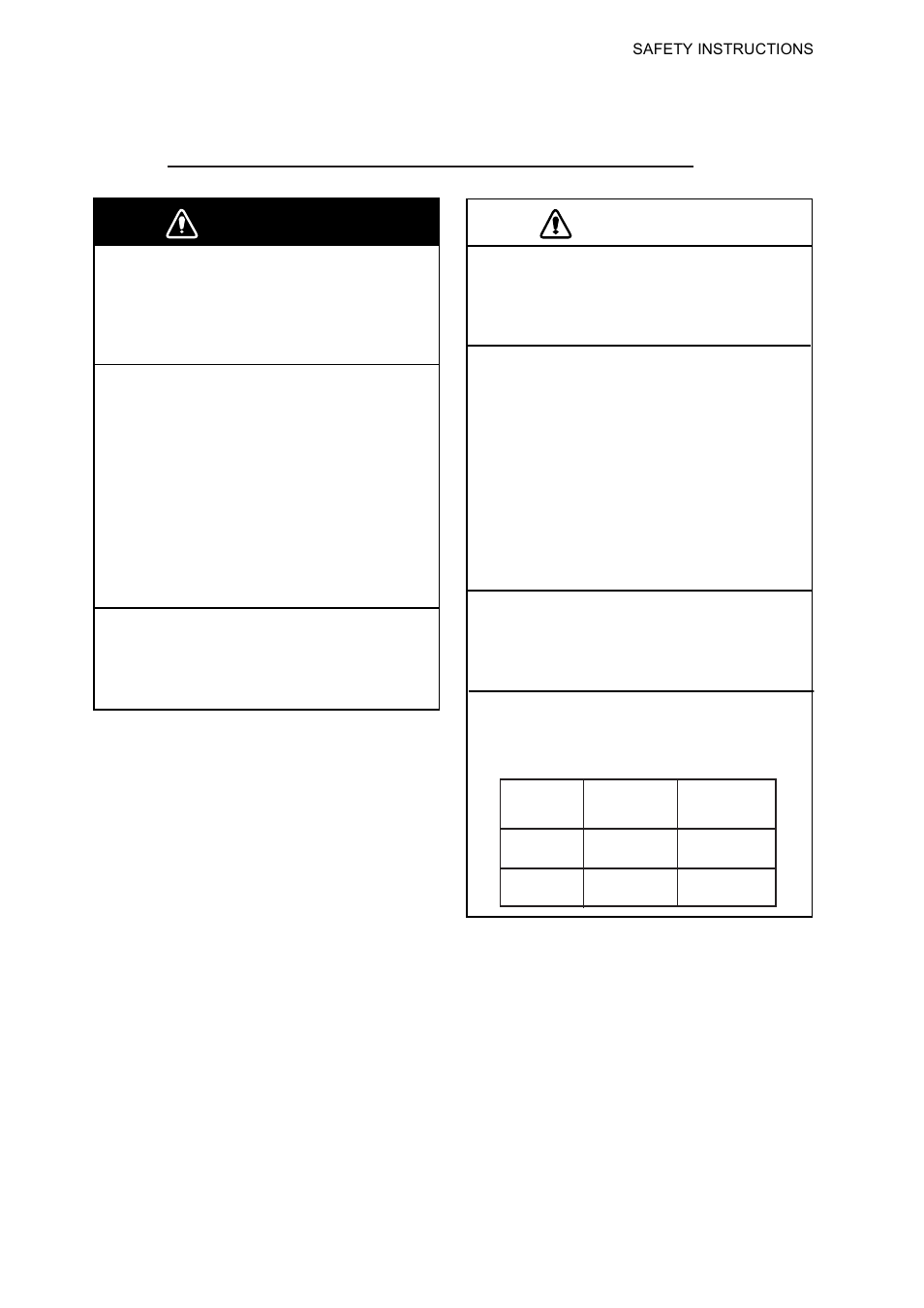 Warning, Caution, Safety instructions for the installer | Furuno 585 User Manual | Page 4 / 56