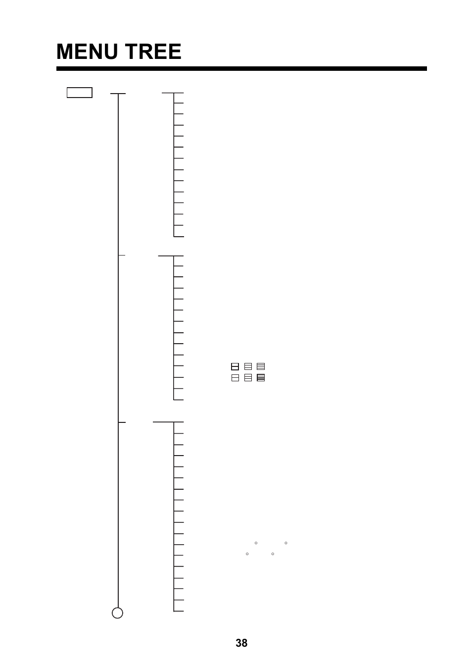 Menu tree | Furuno 585 User Manual | Page 47 / 56