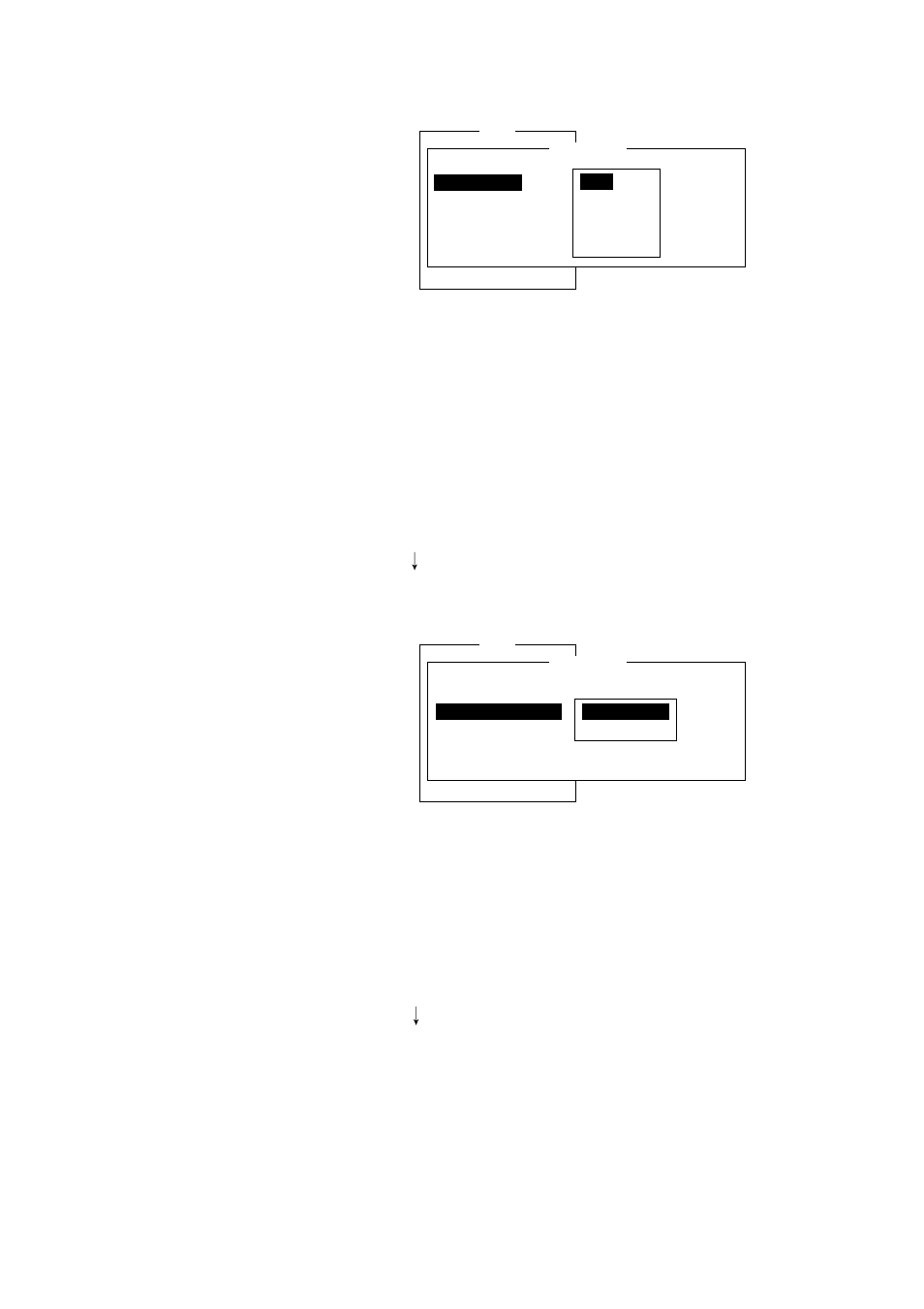 Press [enter] to open the selection window | Furuno INMARSAT-C MOBILE EARTH STATION FELCOM 12 User Manual | Page 41 / 182