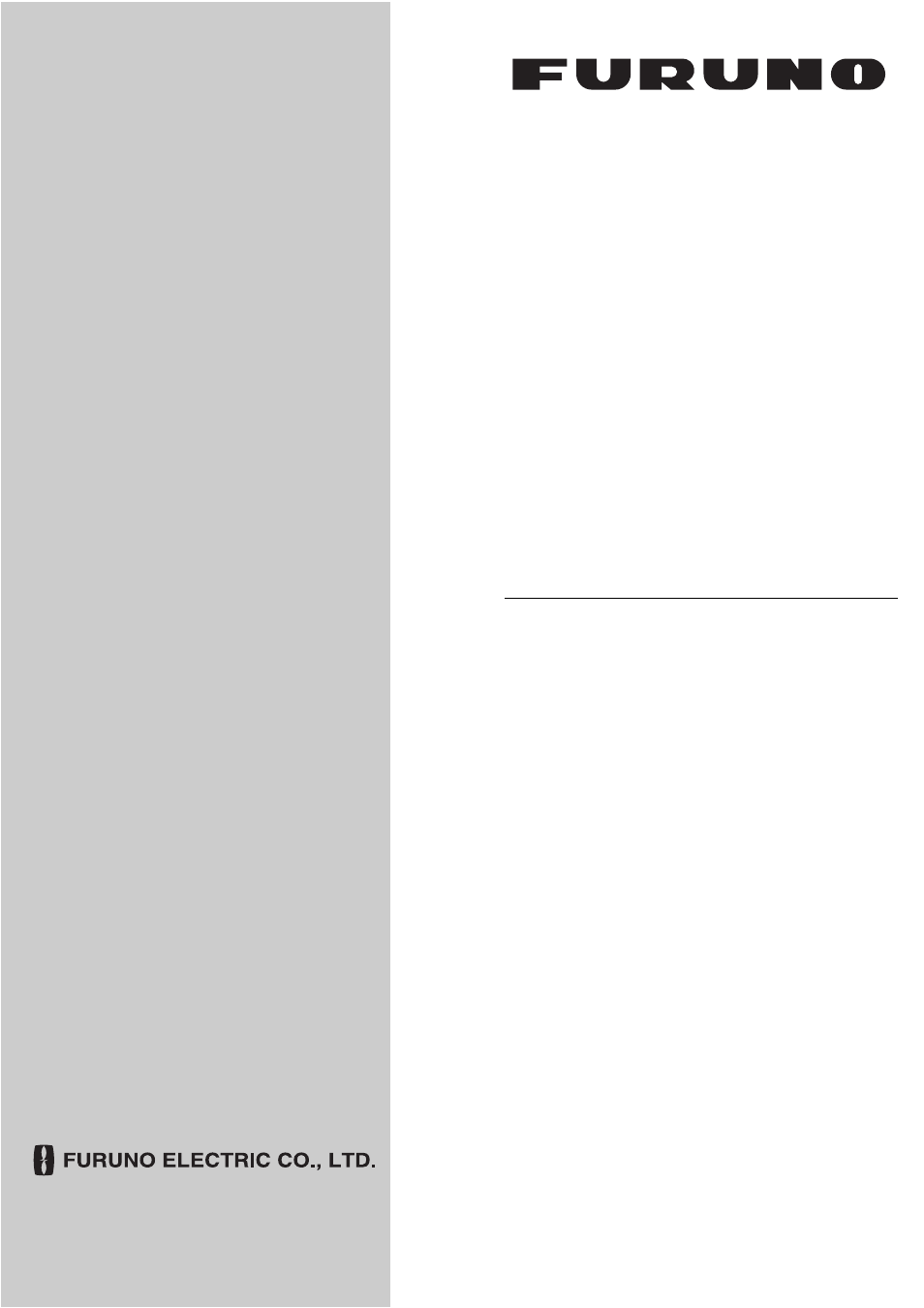 Furuno Network Sounder DFF3 User Manual | 32 pages
