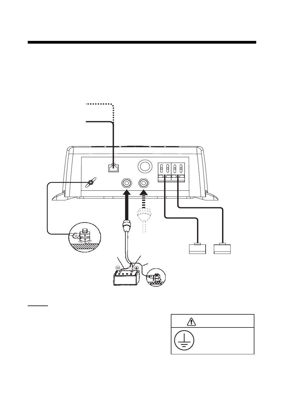 Wiring, 1 wiring outline, Caution | Furuno Network Sounder DFF3 User Manual | Page 19 / 32