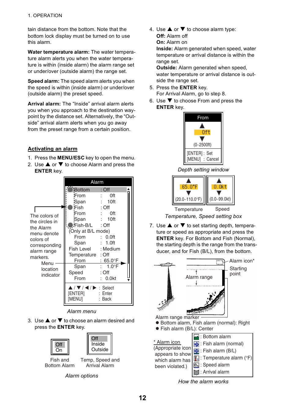 Furuno Color LCD Sounder FCV-620/585 User Manual | Page 21 / 56