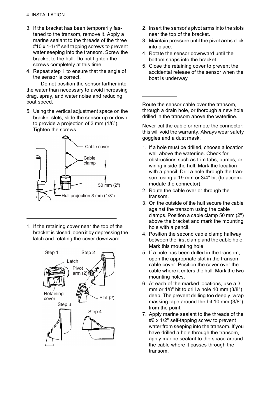 Furuno Color LCD Sounder FCV-620/585 User Manual | Page 41 / 56