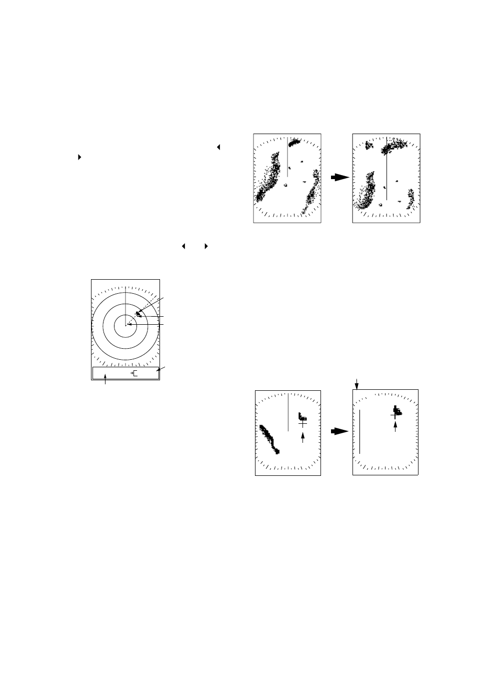 16 measuring the bearing, 17 shifting the display, 18 zoom | Measuring bearing by the ebl | Furuno MODEL 1622 User Manual | Page 16 / 35