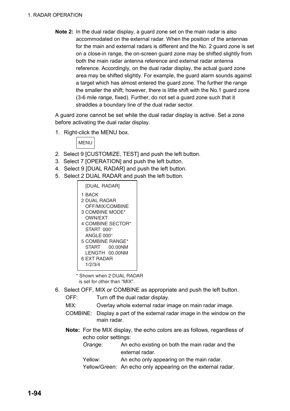 Furuno BB FAR28x7 User Manual | Page 120 / 305