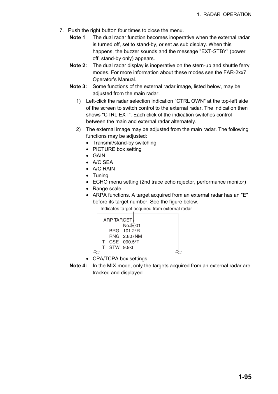 Furuno BB FAR28x7 User Manual | Page 121 / 305
