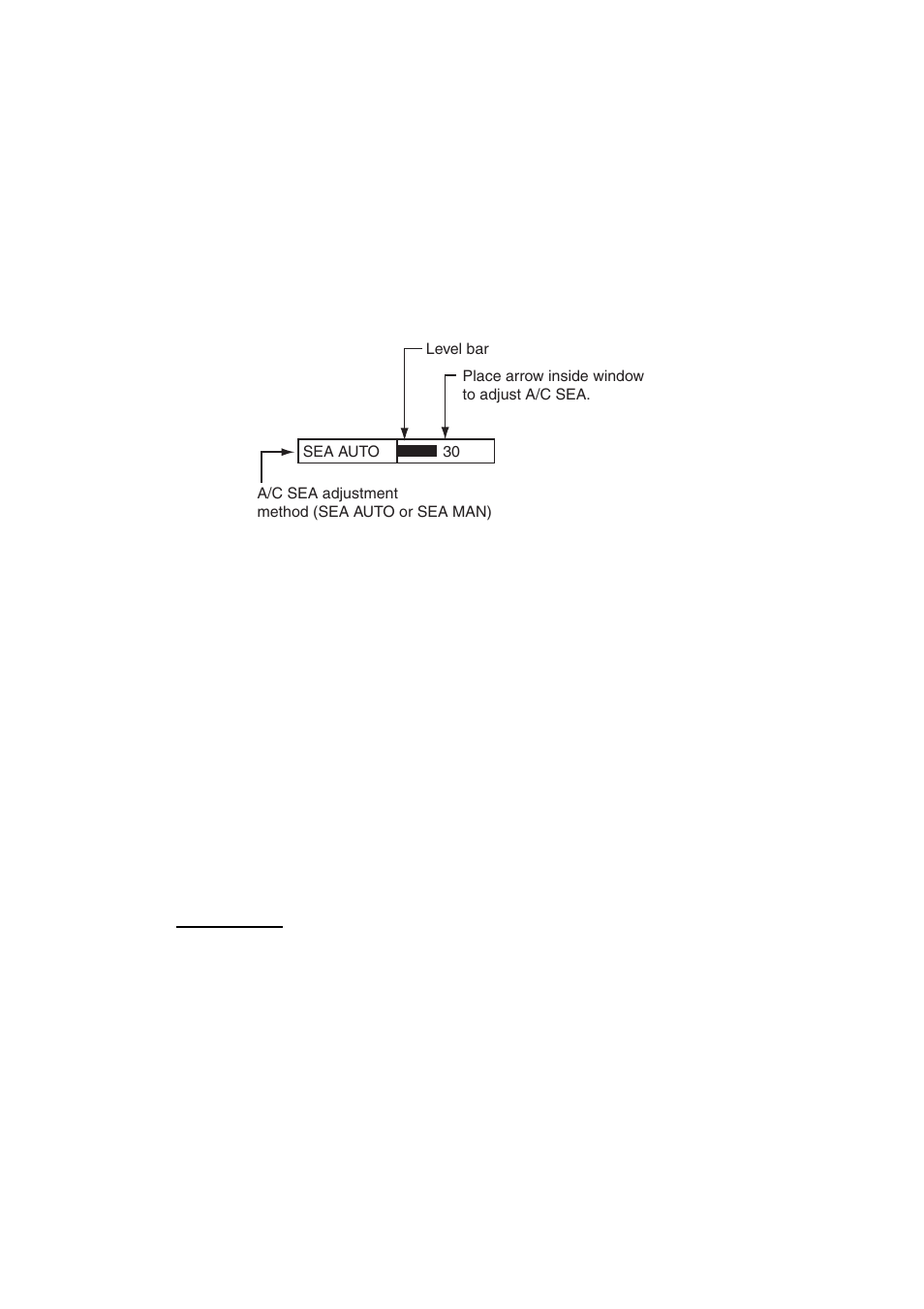 17 suppressing sea clutter, 1 choosing method of adjustment, 2 automatic adjustment by the a/c sea control | Furuno BB FAR28x7 User Manual | Page 52 / 305