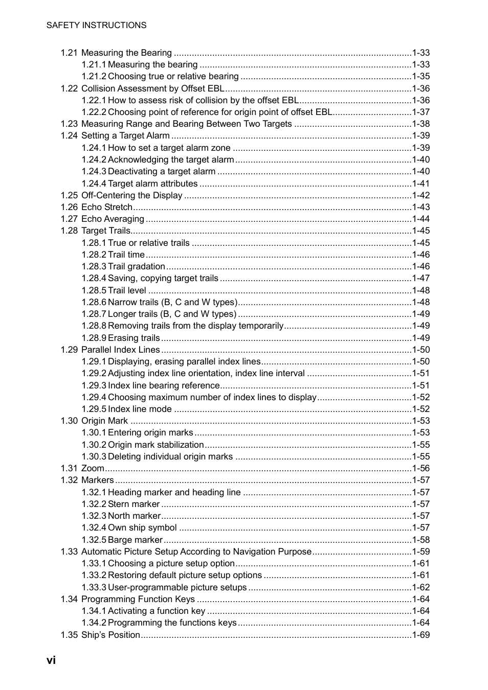Furuno BB FAR28x7 User Manual | Page 8 / 305
