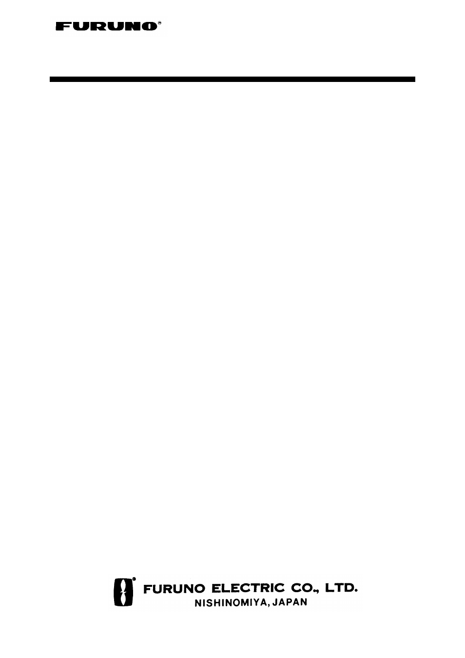 Furuno FR-2125V User Manual | 90 pages