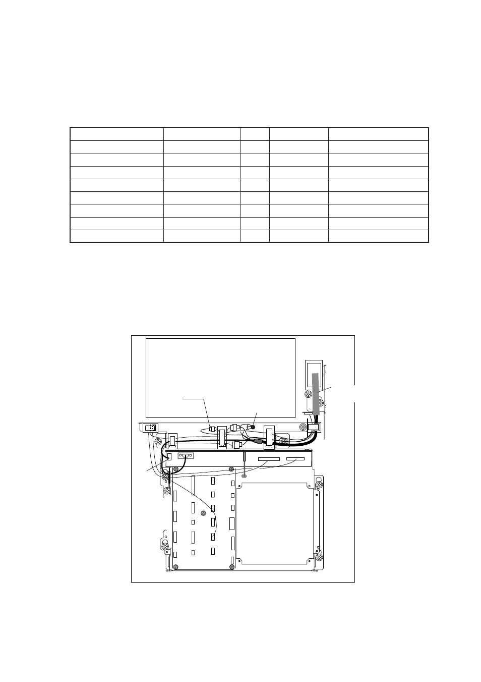 Separating the control head, Display unit modification procedure | Furuno FR-2125V User Manual | Page 16 / 90