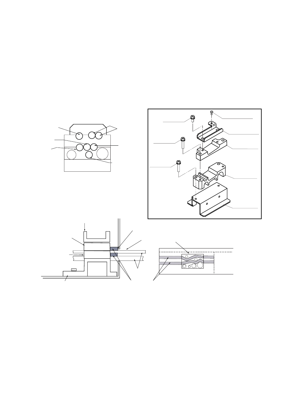 Leading cables into the display unit | Furuno FR-2125V User Manual | Page 30 / 90