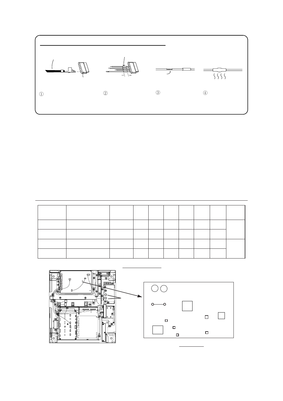 3 changing ac power specification, How to attach nh connector | Furuno FR-2125V User Manual | Page 34 / 90