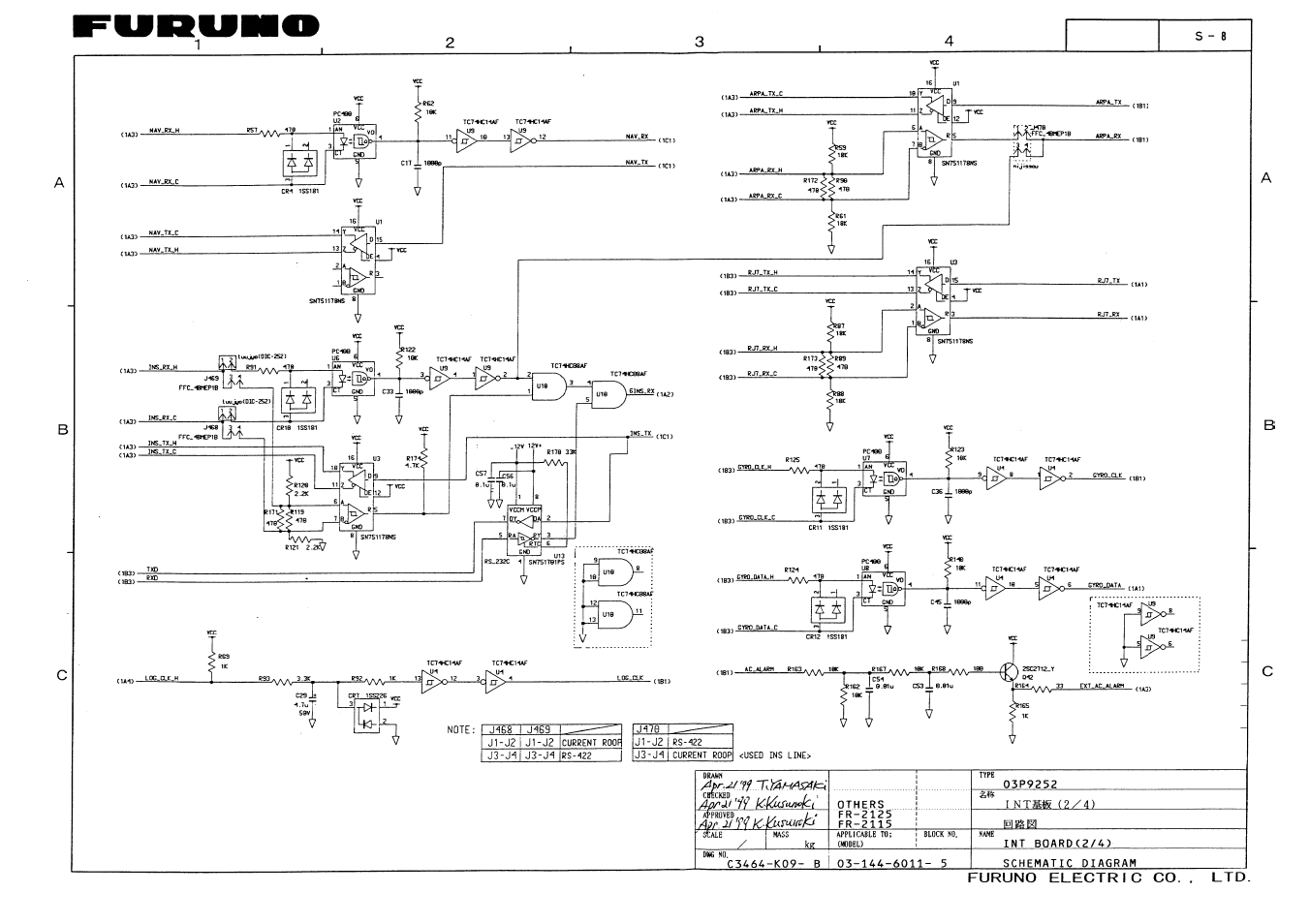 Furuno FR-2125V User Manual | Page 88 / 90