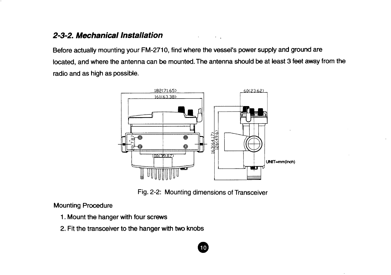 Furuno FM-2710 User Manual | Page 14 / 43