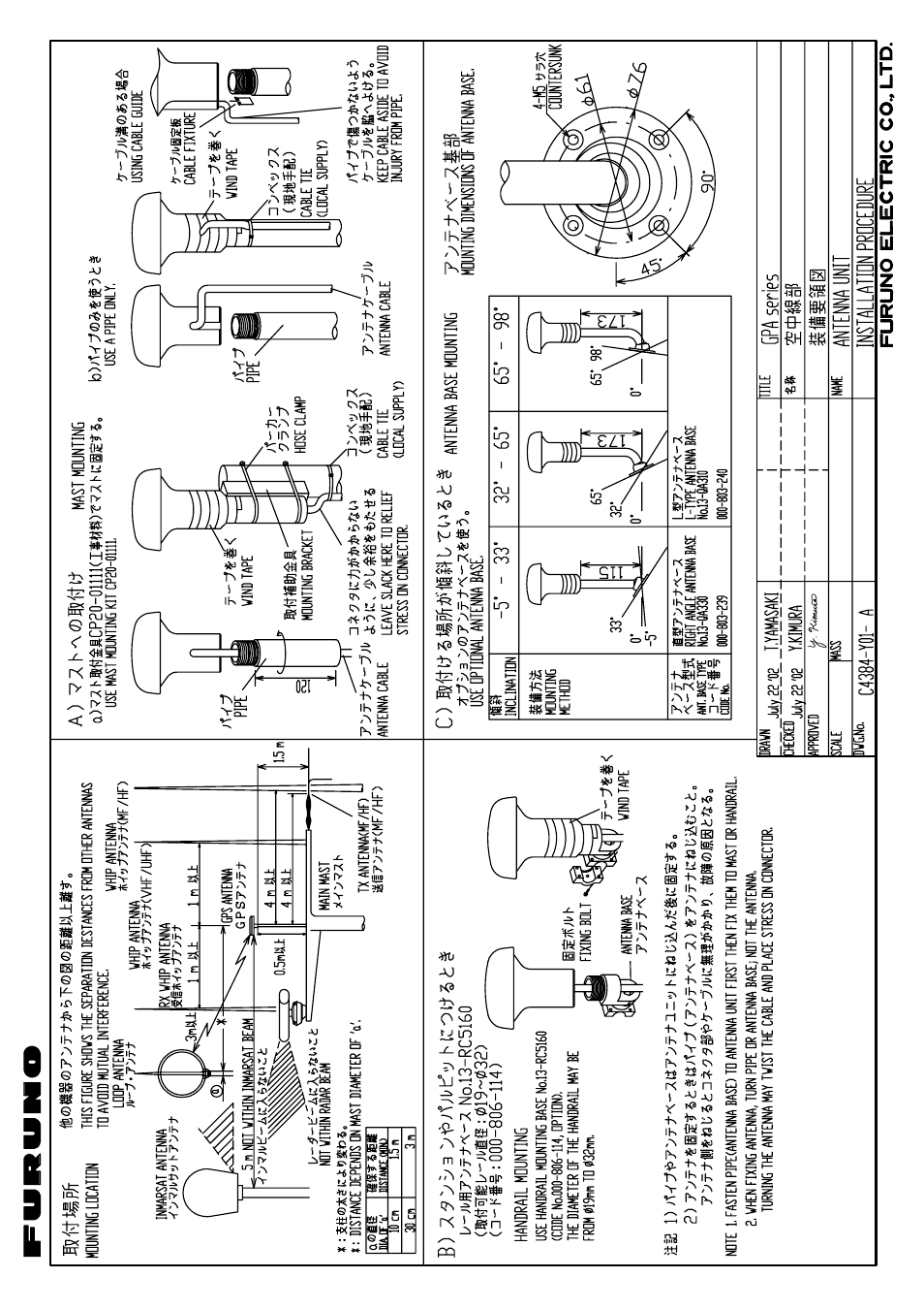 D - 1c | Furuno GP-80 User Manual | Page 33 / 37