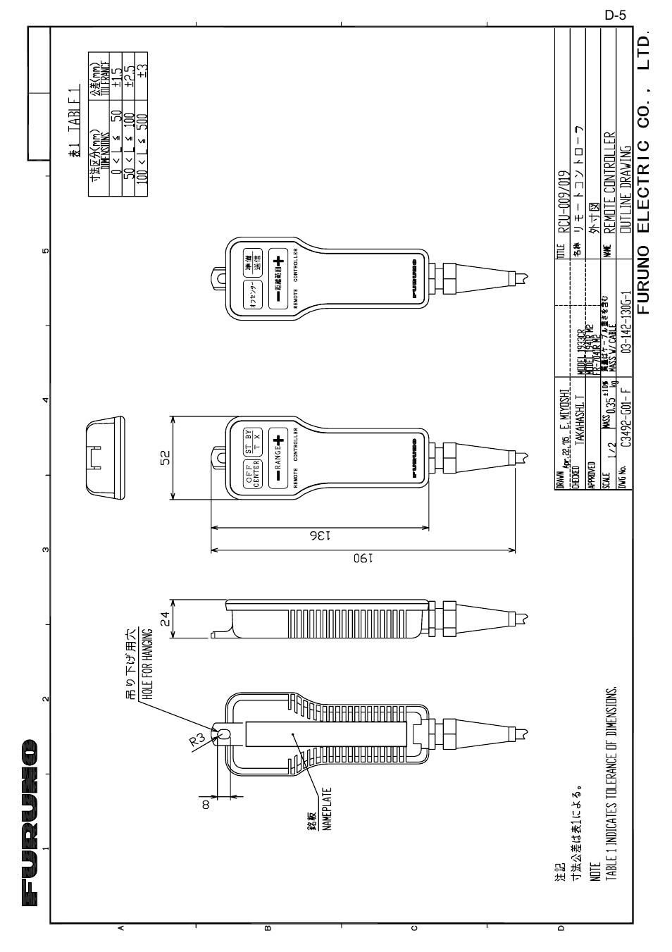 Furuno FR-8122 User Manual | Page 54 / 56