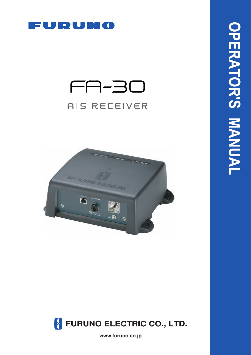 Furuno FA-30 User Manual | 30 pages