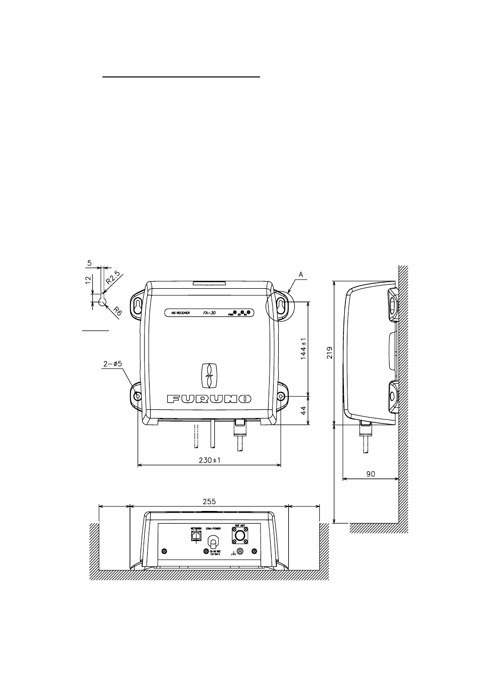 2 ais receiver fa-30 | Furuno FA-30 User Manual | Page 10 / 30