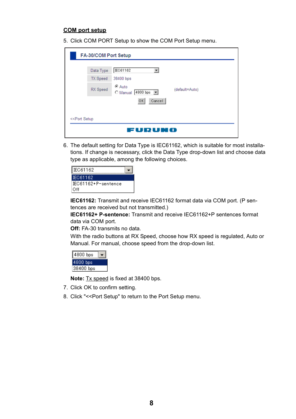 Furuno FA-30 User Manual | Page 16 / 30