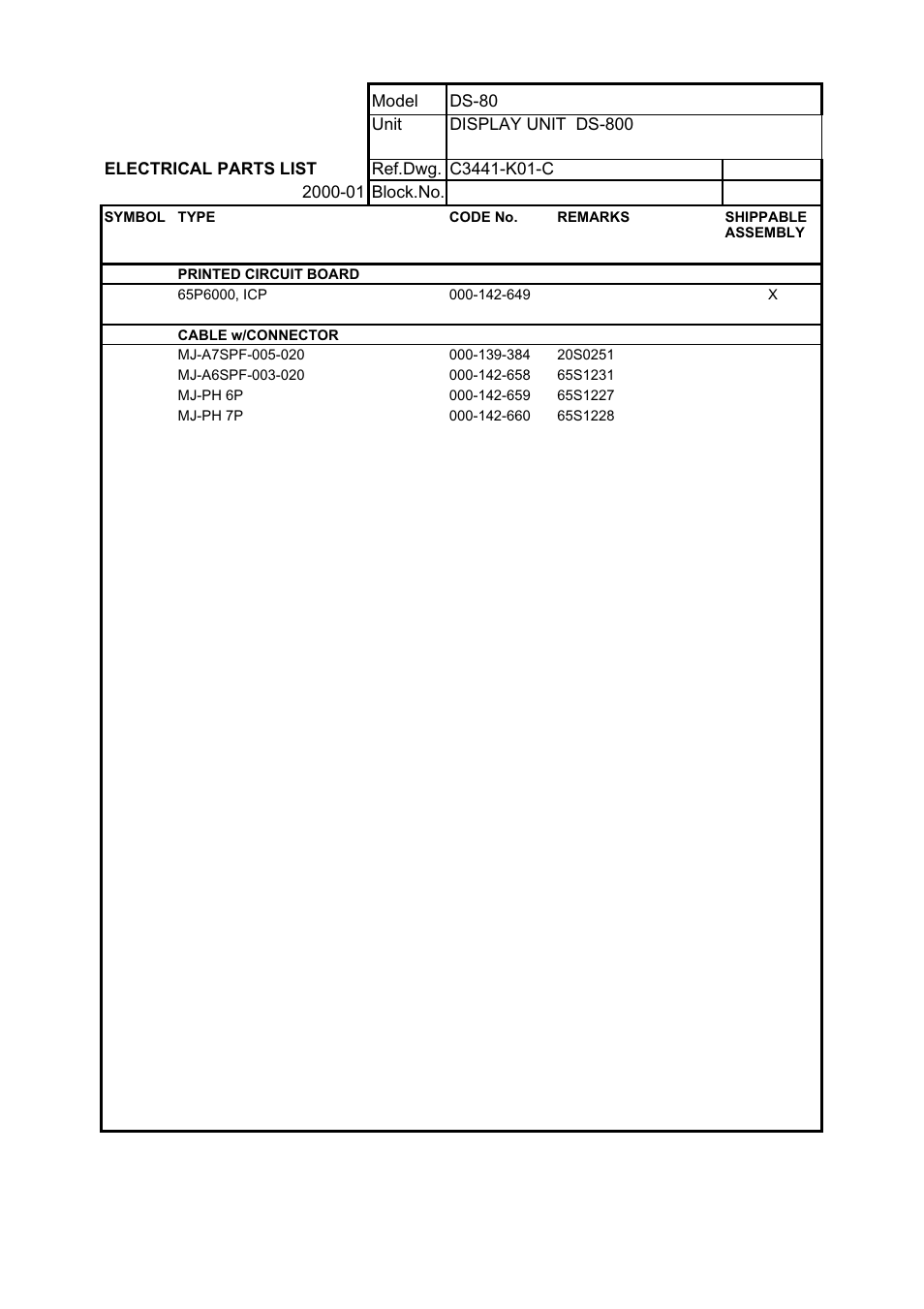 Furuno DS-80 User Manual | Page 34 / 40