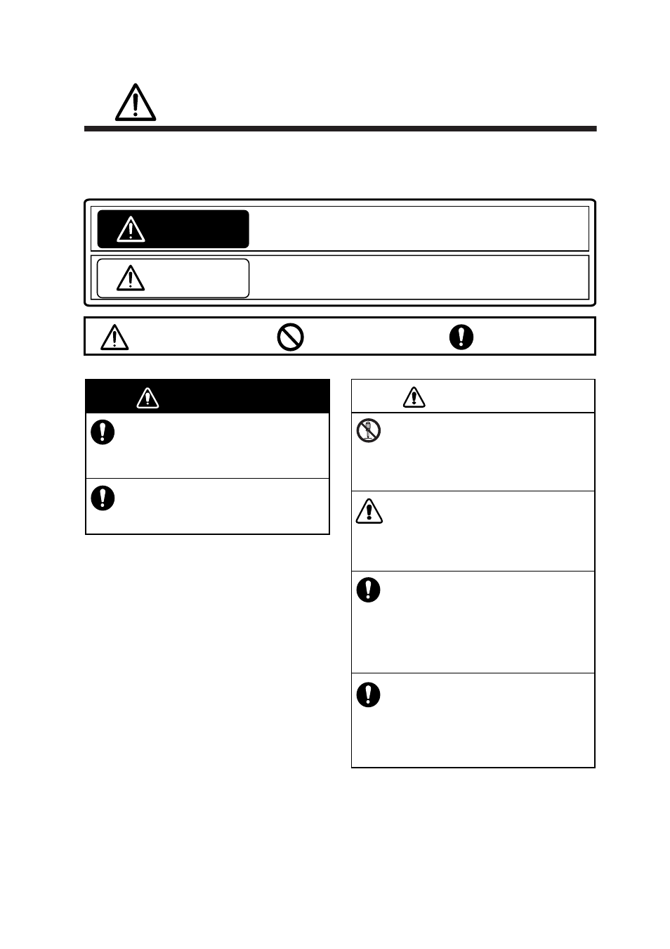 Safety instructions, Warning, Caution | Warning caution | Furuno GP-330B User Manual | Page 3 / 28