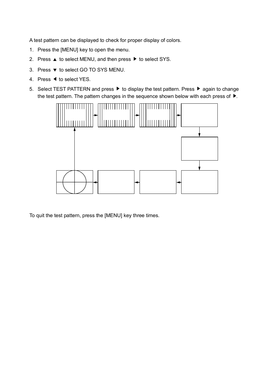 9 test pattern | Furuno CH-250 User Manual | Page 110 / 118