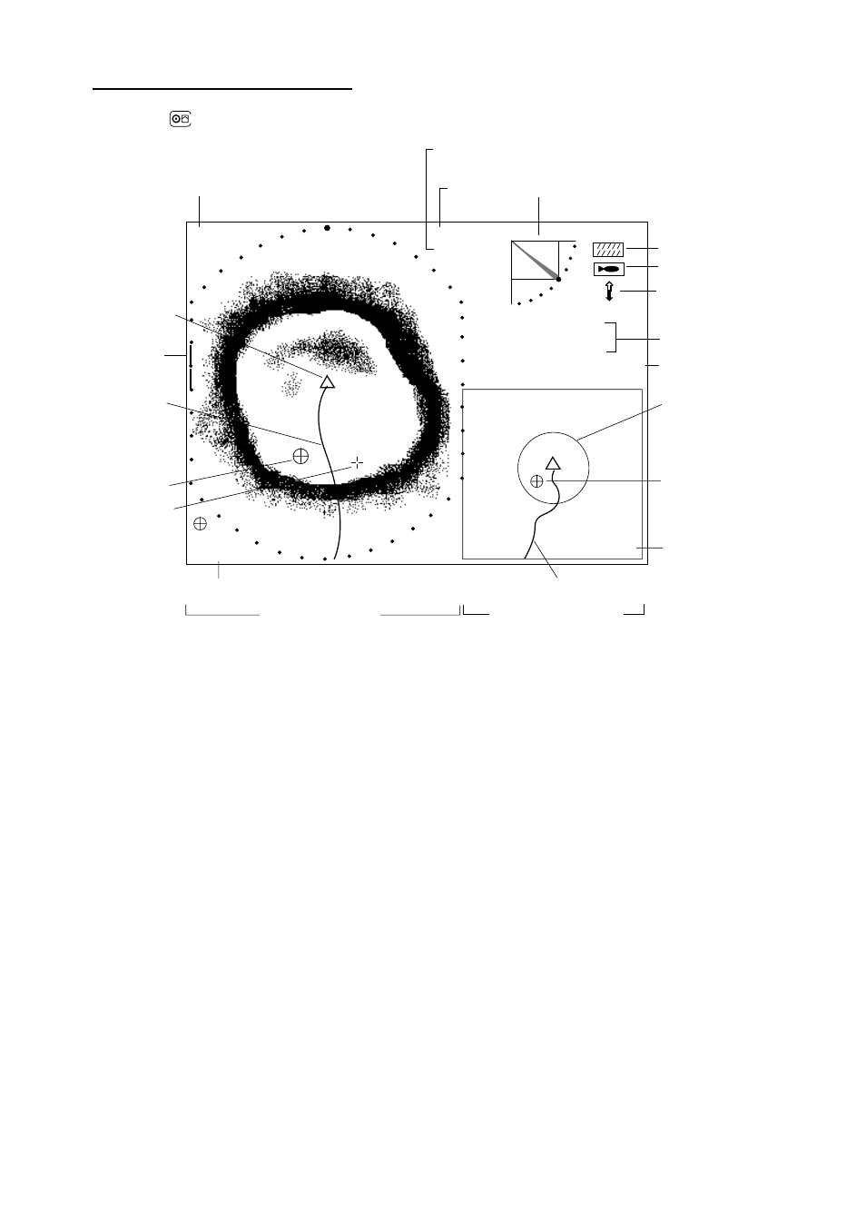 Horizontal/video plotter display | Furuno CH-250 User Manual | Page 47 / 118