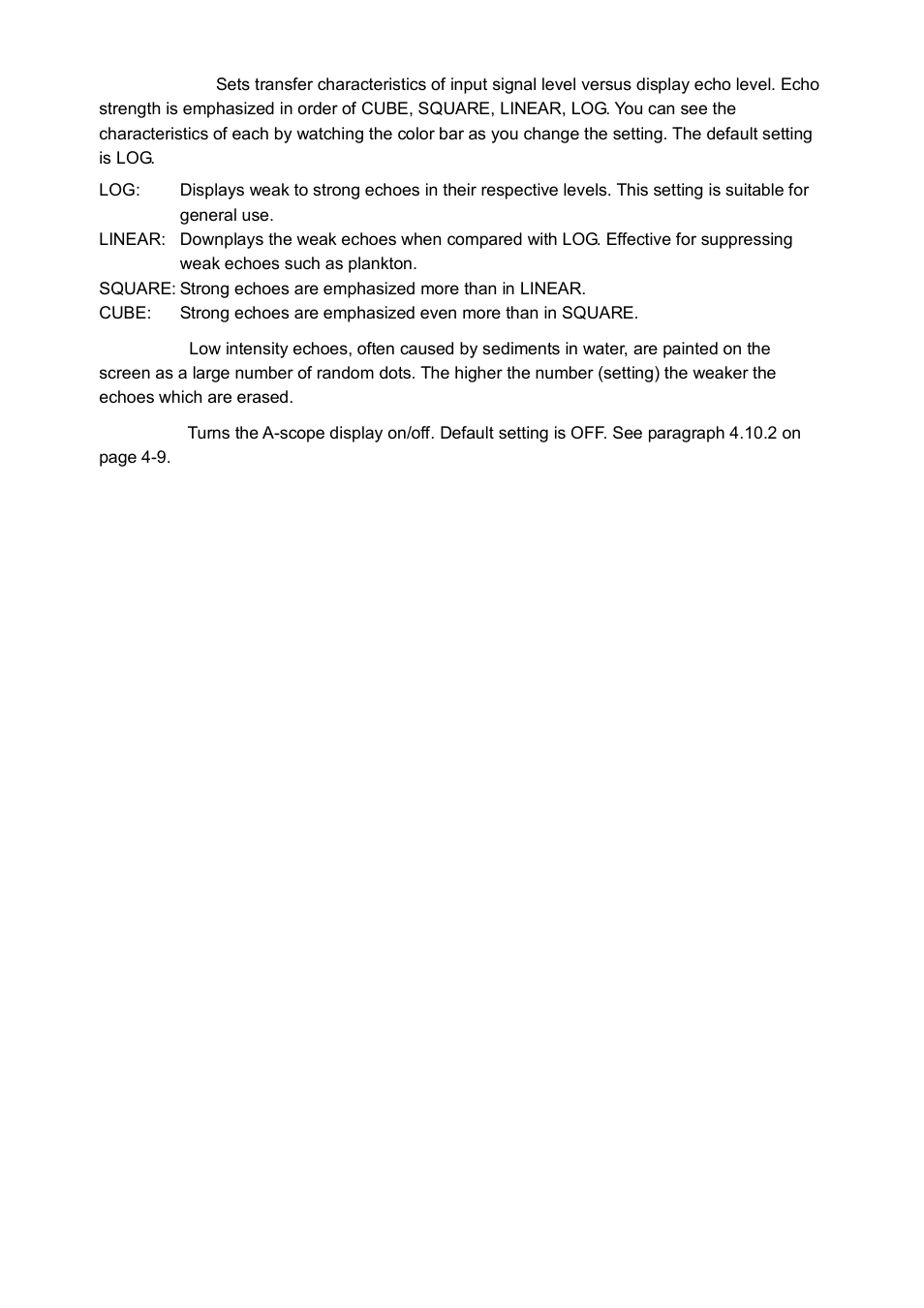 Furuno CH-250 User Manual | Page 79 / 118