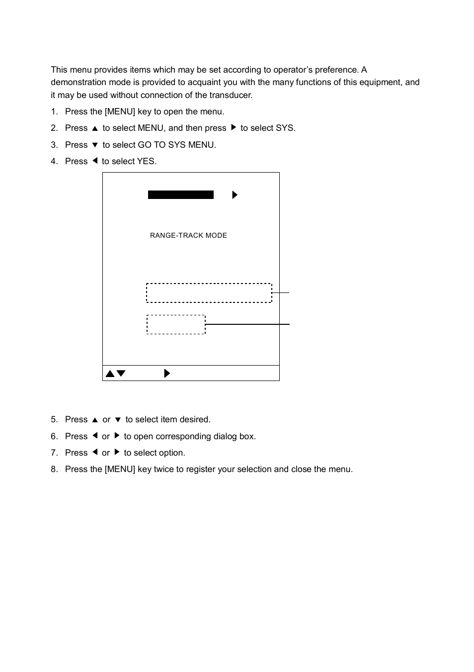 4 sys menu | Furuno CH-250 User Manual | Page 89 / 118