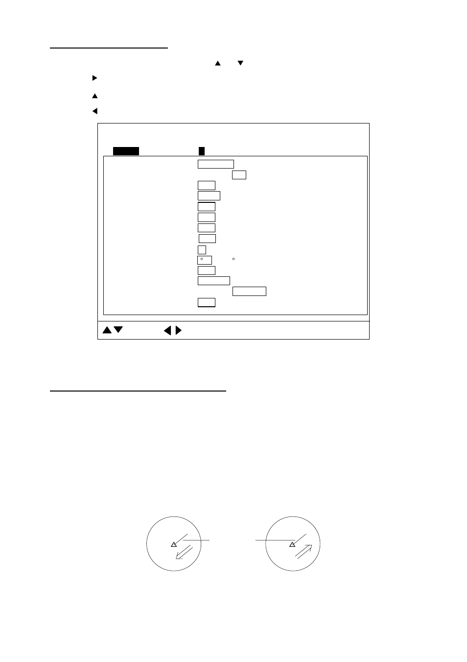 System setting 1 menu, System setting 1 menu description | Furuno CH-250 User Manual | Page 90 / 118