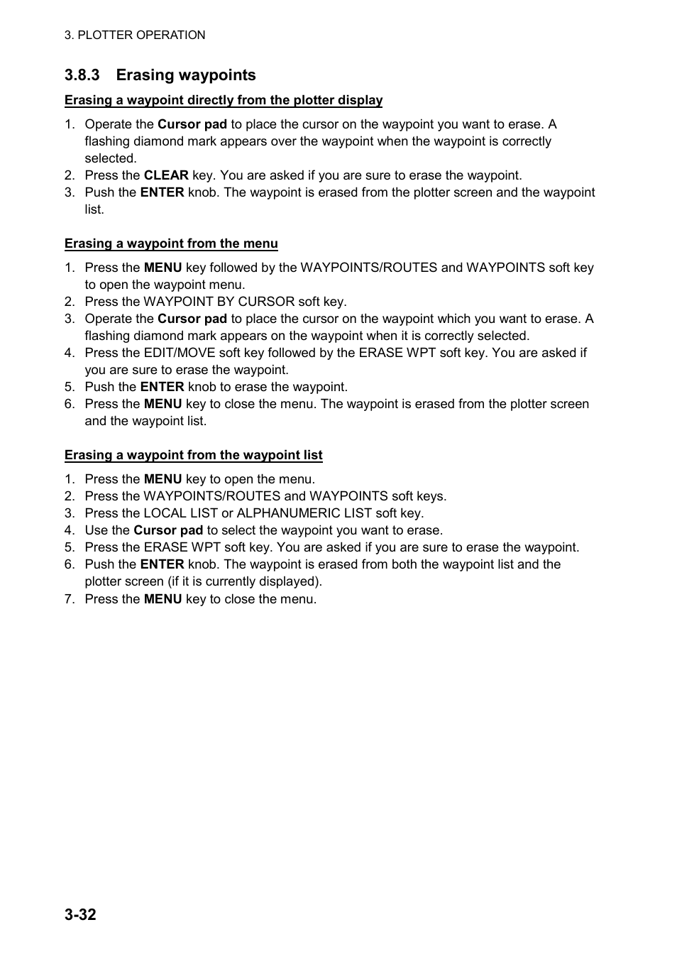 Furuno color video plotter GD1720C User Manual | Page 103 / 247