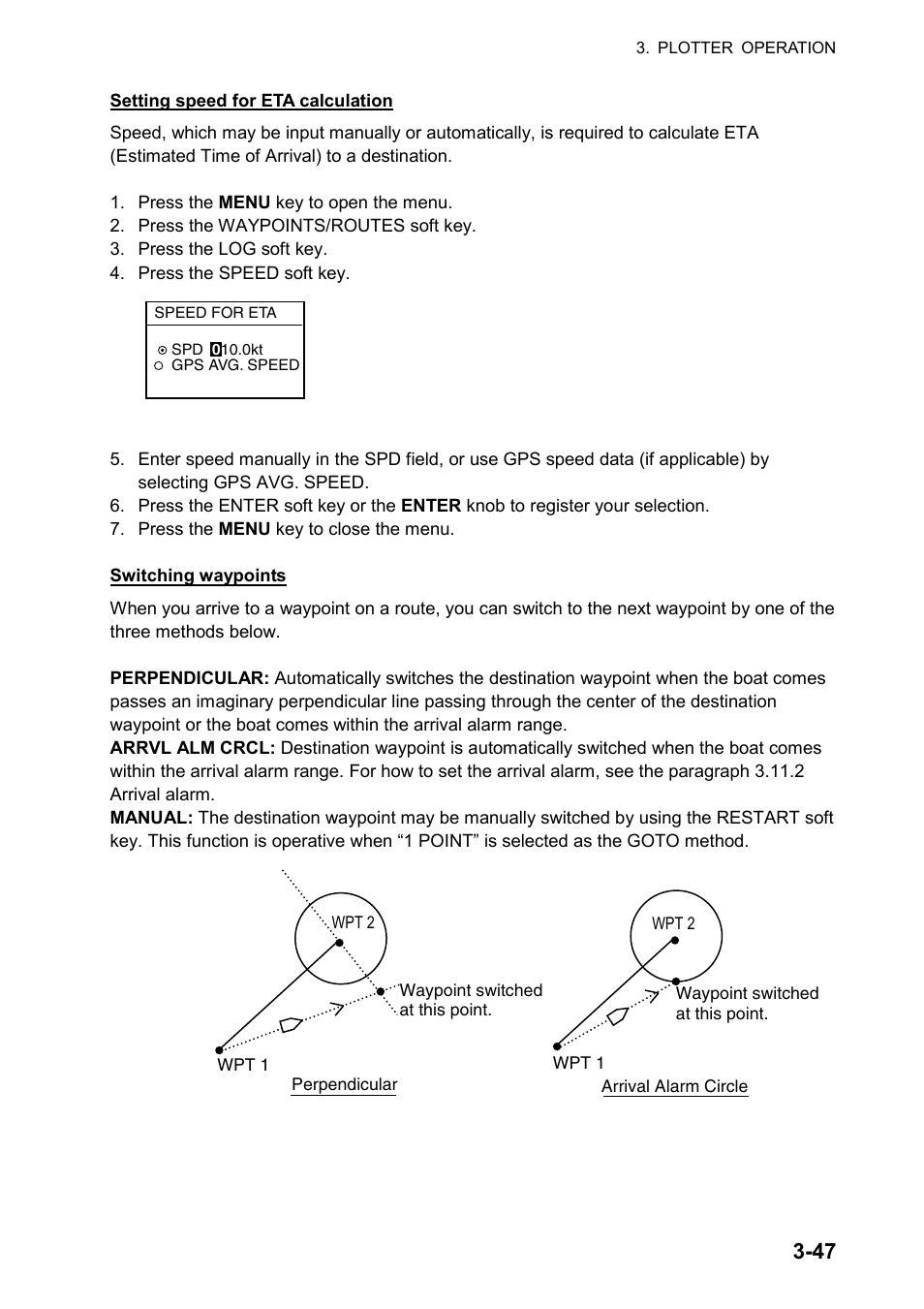 Furuno color video plotter GD1720C User Manual | Page 118 / 247